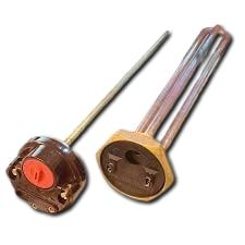 RESISTENZA 2000W IN RAME 1"1/2  L390mm
